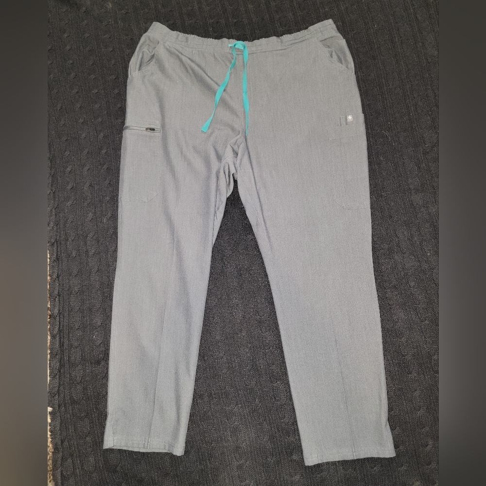 Figs Heather Gray Cargo Pants